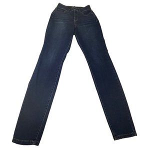 Jeans Stretchy Mid-Rise Straight Cut Size 12Fashion To Figure Perfect Condition